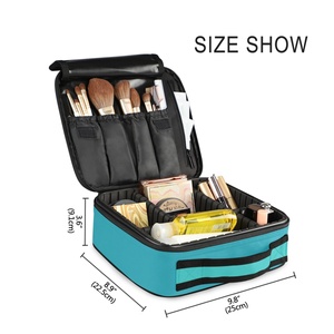 Bolsa de Cosméticos de Viaje con Cierre, Impermeable, de Gran Capacidad, con Estampado de Dibujos Animados, Linda, Resistente - Product Image 3