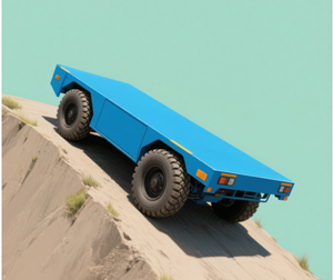 विस्फोट प्रूफ टायर ट्रांसफर कार्ट 50टन-सी प्रमाणित, आईपी 54 संरक्षण, खनन और रासायनिक संयंत्र का उपयोग - Product Image 6