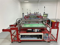 Machine de pose de strass PLC Disen entièrement automatique de haute qualité 2000W, machine à secouer les strass thermocollants avec 4 têtes pour vêtements