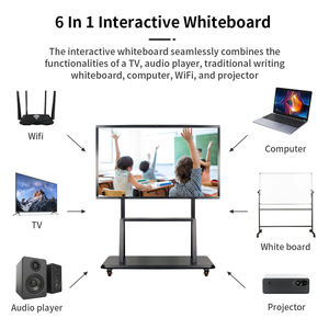 Pizarra Interactiva Inteligente con Pantalla Táctil de 75 Pulgadas, Panel Interactivo para Educación, Pizarra Blanca, Precio Económico - Product Image 4