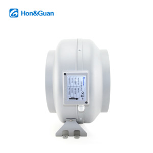 מאוורר צנטריפוגלי עגול ממתכת 10 אינץ' של Hon&Guan, בעל יעילות גבוהה, מאושר CE, מתאים לחוות, פליטת גזים, הידרופוניקה וביצועים יציבים. - Product Image 4