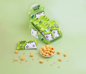 Snack asiatici cinesi a base di proteine salutari gourmet popcorn Indiam al gusto di caramello popcorn - Product Image 3