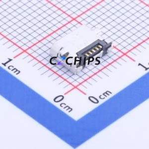 U-F-M5SS-W-6 USB Connector SMD Connector ( Connector Type: Micro-B )( Protocol Standard: USB 2.0 )( Gender: Female ) - Product Image 2