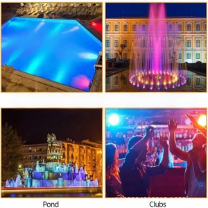 Venta caliente 15W RGBW a todo Color impermeable Luz Marina nueva IP68 para Bluetooth MESH lámpara de piscina de pesca para <span class=keywords><strong>acuario</strong></span> y estanque piscina - Product Image 5