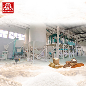 Robuuste machines voor de verwerking van tarwemeel beschikken over versterkte frames die zware belastingen kunnen dragen voor langdurig gebruik in fabrieken. - Product Image 1