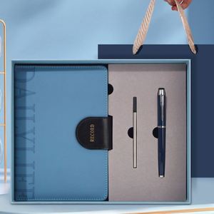 Custom Diary Business Luxury A5 PU Leather <b>Journal</b> Notebook for Set Wholesale Corporate Notebook Bottle Gift Set With USB Drive - Product Image 4