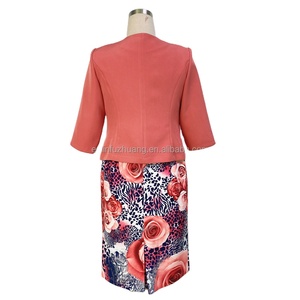 Hot New Products Luxury Casual Fashion Women Two Piece Dress <b>Jacket</b> Suit - Product Image 3