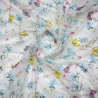 Vente directe usine Nouveau tissu respirant à motifs floraux de la dynastie Han, superbe dentelle brodée en maille féerique pour robes d'enfants