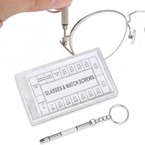 1000pcs Silver Stainless Steel Screw Set Assortment Watch Eyeglasses Sunglass Cell Phone-Hand Operated Hard Case OEM 4-40 - Product Image 4
