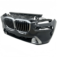 Ensemble de pare-chocs avant d'origine pour BMW X7 G07 LCI, comprenant le radiateur, OEM 2023-2026, face avant complète.
