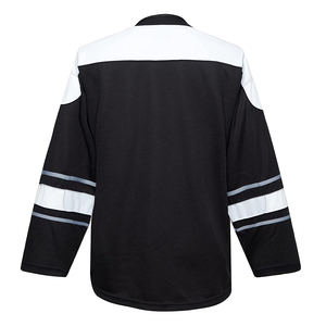 Maillot de hockey sur glace respirant et léger, dernier design, logo personnalisé, séchage rapide, écologique, vêtements de sport d'équipe, maillot de hockey sur glace - Product Image 3