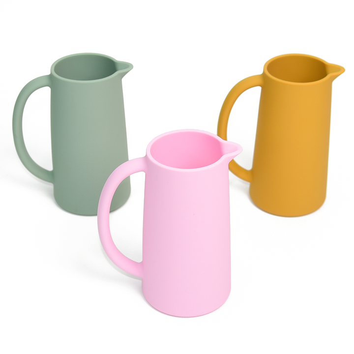 Baby Bath Rinse Cup 100% Food Grade Silicone | Wash Rinse Cup for Kids Silicone Bath Jug ...