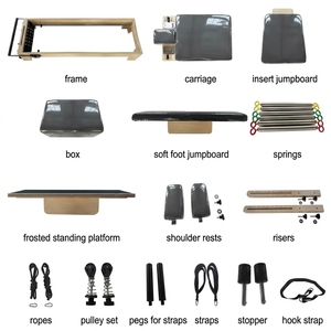 <span class=keywords><strong>Reformer</strong></span> de Pilates Portátil con Estructura de Aleación de Aluminio de Grado Comercial y Torre para Equipo de Estudio de Pilates en Casa (<span class=keywords><strong>2</strong></span> Modelos) - Product Image 4