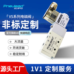 โซลินอยด์วาล์ว Pneulead รุ่น VS2120-02 24V DC วาล์วควบคุมลมแบบ 3 ทางชนิดไพล็อตภายใน - Product Image 4