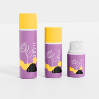Flacon sans air de 15 ml, 30 ml, 50 ml avec bouchons et capuchons pour usage chimique