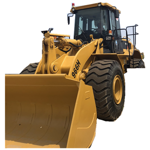 Chargeuse sur pneus CAT 966H d'occasion de grande taille pour la construction minière et le transport de sable et de terre - Product Image 1