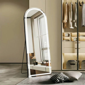 Modern Design LED <strong>Full</strong> <strong>Length</strong> Standing <strong>Wall</strong> <strong>Mounted</strong> Touch Switch Smart <strong>Mirror</strong> for Bedroom Hotel Use - Product Image 6