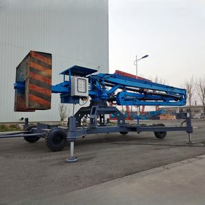 บูมคอนกรีตแบบล้อเลื่อน ยี่ห้อ JIUHE คุณภาพสูงจากโรงงาน พร้อมระบบขึ้น-ลงอัตโนมัติ - Product Image 2