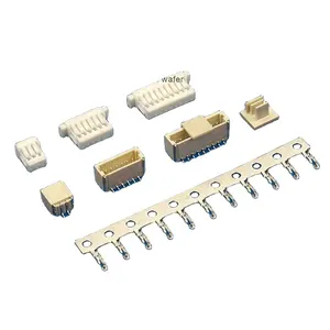 Jst Sh Connector Vrouwelijke Connector Nylon Bnc Fob Molex Connector Pitch Haakse Wafer Smt 7P Vrije Auto Mannelijke 1.0Mm 3 Pin