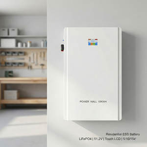 Batterie murale 48V 150Ah 5kWh pour ESS, classe de protection IP65, packs de batteries Lifpo4 51.2V, blanc, 72kg, système solaire, batterie domestique - Product Image 6