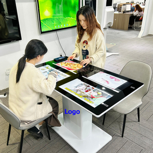 โต๊ะอัจฉริยะหน้าจอสี่จอขนาด 21.5 นิ้ว สำหรับรับประทานอาหาร เล่นเกม และเรียนรู้ ZKM-CN215 โต๊ะอัจฉริยะ ZKM-CN215 - Product Image 1