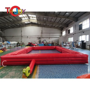 Mesa de billar de fútbol humano, juegos interactivos inflables, envío aéreo gratis a puerta - Product Image 5