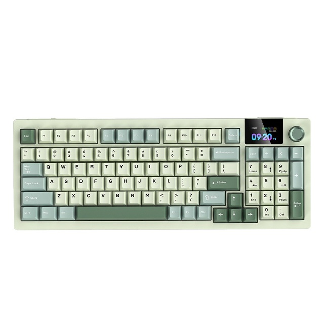 Langtu LT95 Pro High-value Gaming E-sports Mechanical Keyboard Customized Three-mode Wireless RGB Backlit USB Interface Keyboard