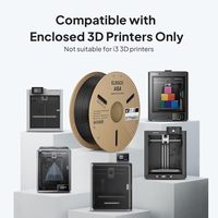 Filamen Printer 3D Elegoo ASA Tahan UV Tahan Cuaca Tahan Panas Tinggi 99C Komponen Teknik Luar Ruangan 46MPa Kekuatan Tarik