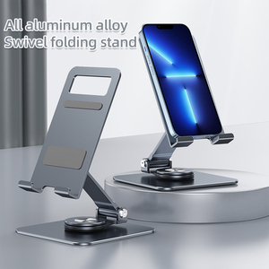 Hợp kim nhôm điện thoại di động khung máy tính để bàn Pad đứng kim loại điện thoại di động Clip phổ phẳng khung di động - Product Image 4