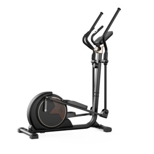 Elíptica de Interior con Monitor de Ritmo Cardíaco, Volante de Inercia de 4 kg, Pantalla LCD y Estructura de Acero - Máquina de Ejercicio Unisex - Product Image 1