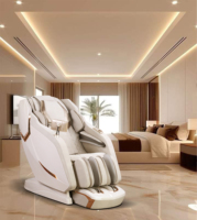 2025 nouveau luxe haut de gamme électrique 4d 3d zéro gravité masseur complet du corps prix inclinable étirement chaise de Massage avec roulement