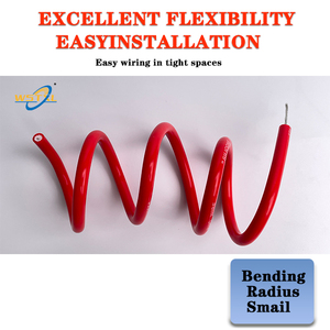 Chất lượng cao điện áp cao Silicone dây đánh lửa 3kv 5kv 10KV 15KV chịu nhiệt bugi Cáp - Product Image 5