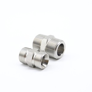 Raccord hydraulique droit en acier inoxydable 304 à double filetage extérieur Hong Kong Space - Product Image 2