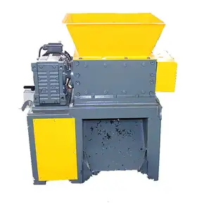 Mini Industrial Scraps Bicycle Tire Shredder Tyre Recycling Machine For Sale Waste Tire Shredder Line