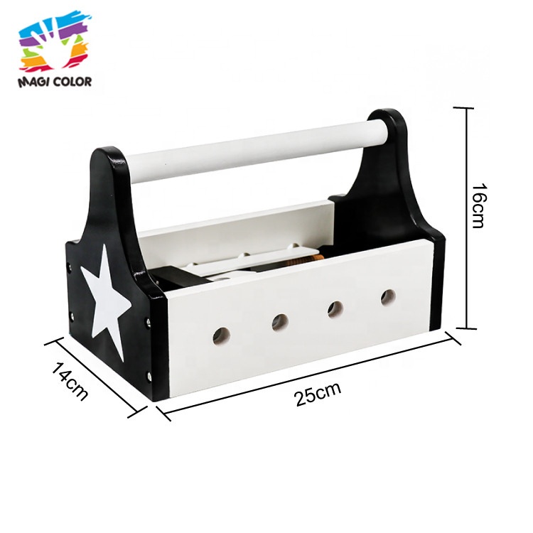 Готовый к отправке обучающий деревянный игрушечный набор инструментов для детей W03D105