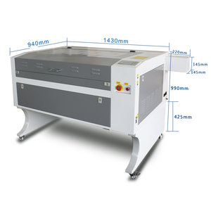 Máquina Láser CO2 Profesional de 600x900 mm, Equipo de Fabricación de Señalización Publicitaria 6090, Grabador Láser CNC para Láminas de Acrílico y Plástico - Product Image 6