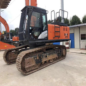 รถขุดตีนตะขาบฮิตาชิ ZX470 มือสอง ความจุบุ้งกี๋ 2.1 เมตร กำลัง 262 กิโลวัตต์ ประสิทธิภาพการทำงานสูง - Product Image 4