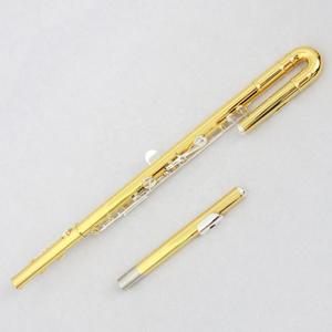 FOCUS Flûte professionnelle de haute qualité avec corps en or et clés en argent Instrument de musique de la meilleure qualité à <span class=keywords><strong>une</strong></span> sensation premium - Product Image 1