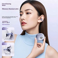 Nouveaux écouteurs sans fil à conduction osseuse S6 Pro 2026 avec affichage numérique, étanches et à design exclusif (Bluetooth 5.4)
