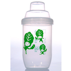 <b>Protein</b> Powder <b>Shaker</b> Cup 250Ml With Measuring Scale For Milkshake And Homemade Beverage Transparent White - Product Image 3