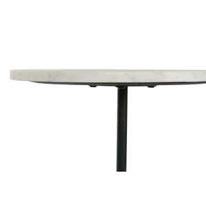 Mesa Auxiliar de Mármol y Metal 40x40x50 cm 9:60 - Product Image 2