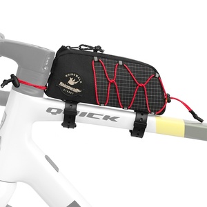 Rhinowalk <span class=keywords><strong>COSMOPOLIS</strong></span> Serie 0,65L Aufschraubbare Oberrohrtasche, Fahrradrahmentasche mit Schraubenmontage Aufbewahrungstasche für Radfahren - Product Image 2