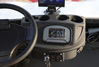 Voiturettes de golf électriques en gros de style moderne et à la mode bardage en simili cuir à 4 places voiturette de golf voiturette électrique