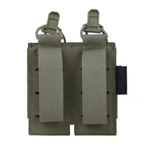 Marsupio Emersongear Cordura 500D in Nylon 9mm a tiraggio rapido marsupio leggero doppio portariviste tattico - Product Image 2