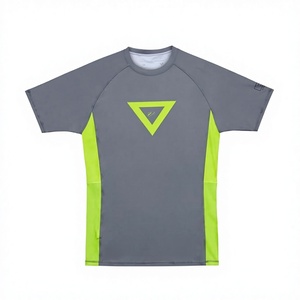Rashguard MMA personnalisé OEM, Rashguard BJJ, Haut de compression Jiu Jitsu, Séchage rapide, Extensible 4 directions, Marque privée personnalisée - Product Image 6