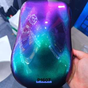 Pigment caméléon super changeant, chrome intense, couleur hypershift, <span class=keywords><strong>peinture</strong></span> de voiture changeante de couleur, poudre de pigment nacré - Product Image 5
