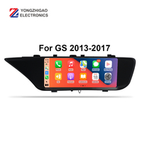 YZG 12,3 pulgadas 8 Core Android 10,0 Carplay GPS REPRODUCTOR DE DVD pantalla táctil Multimedia Radio navegación para Lexus GS 2014-2017