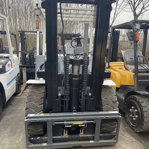 二手 <span class=keywords><strong>TCM</strong></span> 5T 叉车 <span class=keywords><strong>2</strong></span>.1m 升降高度 侧移式 户外调节式 五十铃发动机 四轮驱动 低油耗 FD50 - Product Image 4