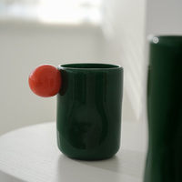Ensemble de gobelets à eau en verre coloré personnalisé avec logo, réutilisables, art moderne, uniques, avec couvercle, plusieurs tailles, résistants à la chaleur, vente en gros