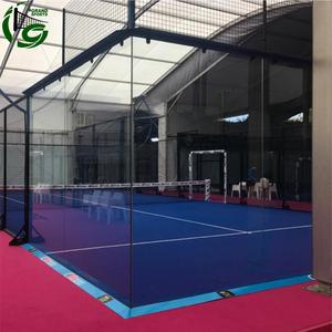Cancha de Tenis y Pádel Profesional de Marca de Primera Calidad, Personalizada por el Fabricante con Logotipo y Color, Tamaño Doble 10*20m, Tamaño Individual 6*20m - Product Image 1